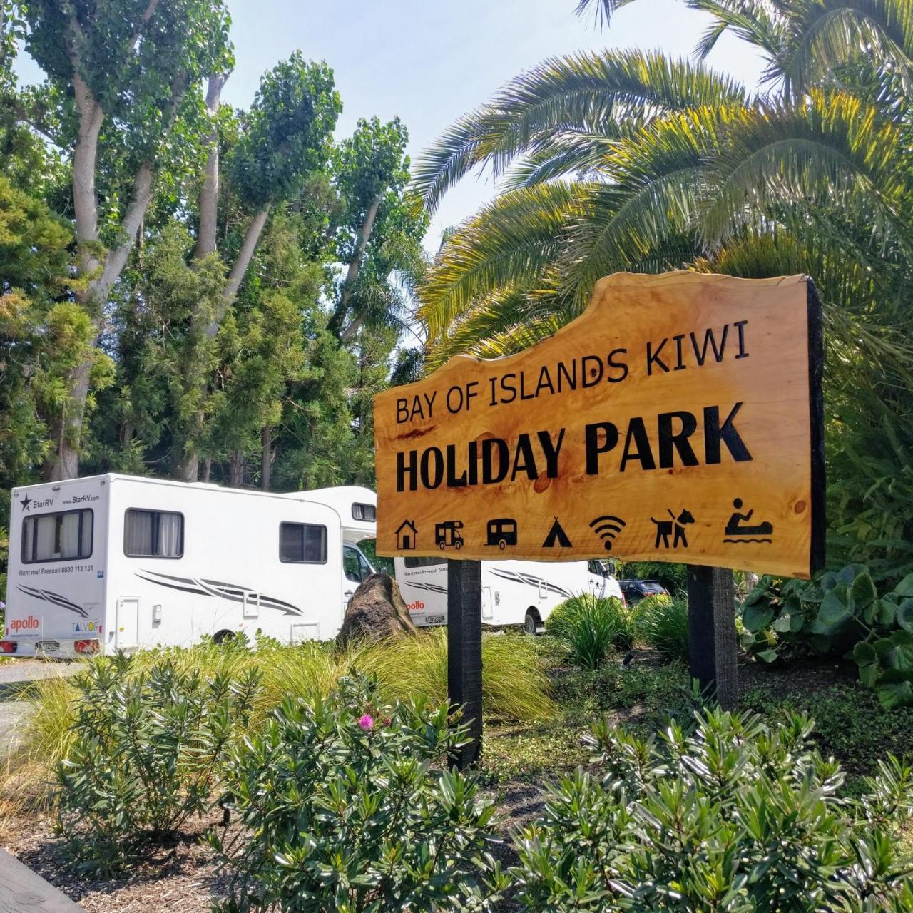 Bay Of Islands Holiday Park Paihia Exteriör bild